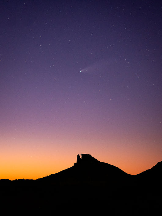 Mikurrunyah NEOWISE Comet